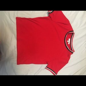 red shirt